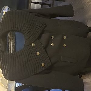 Black womens coat